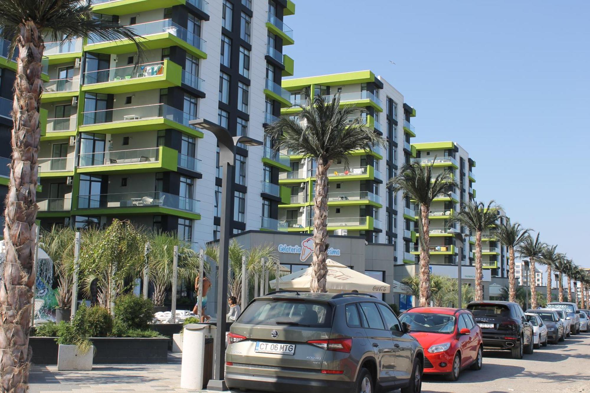 On Beach-Mamaia Residence Нэводари Экстерьер фото